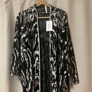 Ted Baker Longline Jacquard knit cardigan